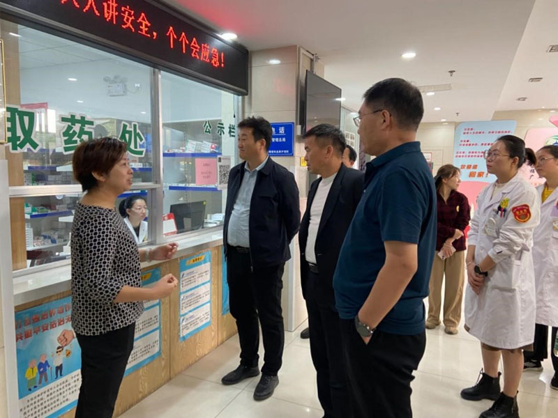 山东省日照城投集团领导莅临参观调研-无锡市梁溪区广益养老中心-第5张图片-无锡护理院|无锡养老院|老年公寓|无锡养老服务网