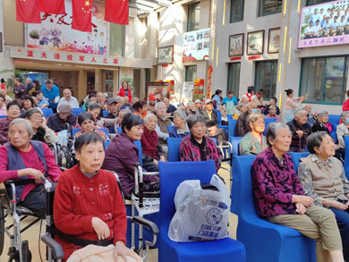 情暖蓝天 爱在重阳--无锡市滨湖区蓝天养老院-第10张图片-无锡护理院|无锡养老院|老年公寓|无锡养老服务网