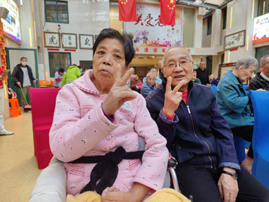 情暖蓝天 爱在重阳--无锡市滨湖区蓝天养老院-第9张图片-无锡护理院|无锡养老院|老年公寓|无锡养老服务网