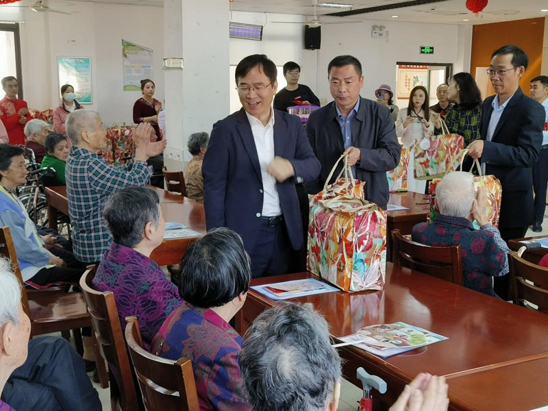 九九重阳节  浓浓敬老情--无锡硕放颐养院
