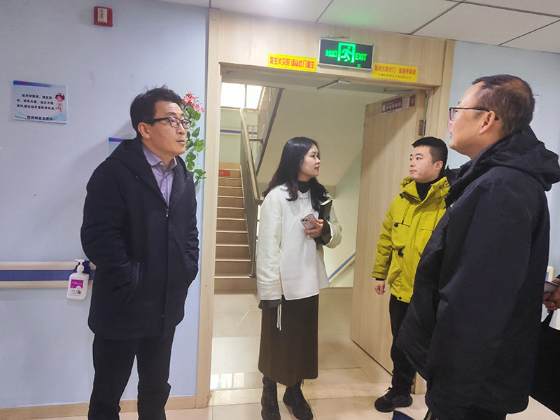节前深入检查 筑牢安全防线---无锡蓝天护理院-第1张图片-无锡护理院|无锡养老院|老年公寓|无锡养老服务网