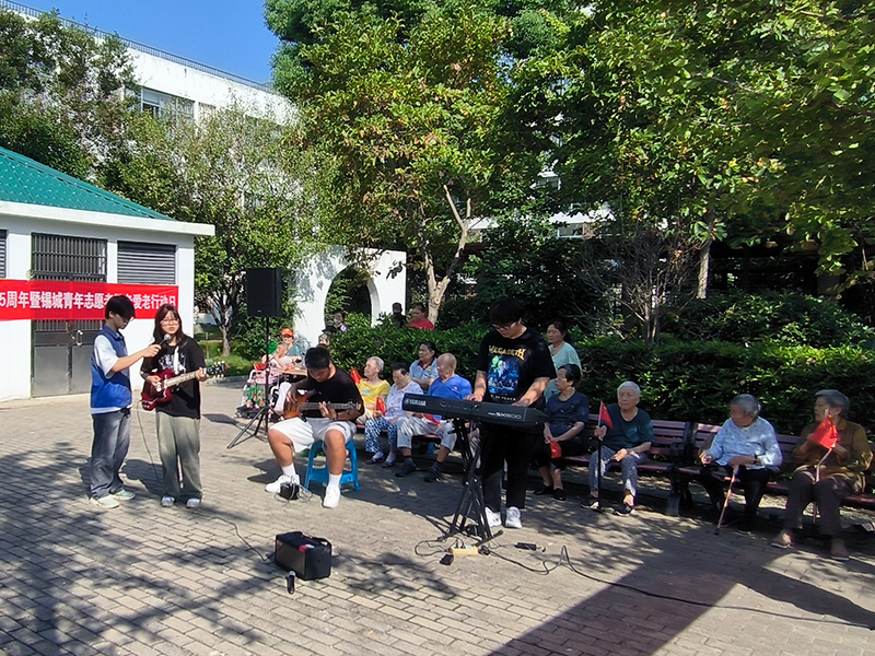 “岁月悠悠，情暖北康”广益养老中心开展庆祝建国75周年专题活动-第5张图片-无锡护理院|无锡养老院|老年公寓|无锡养老服务网