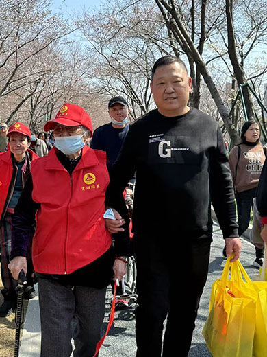 樱约春日，诗韵同行--无锡经开区贡湖颐养院（无锡贡湖护理院）-第16张图片-无锡护理院|无锡养老院|老年公寓|无锡养老服务网